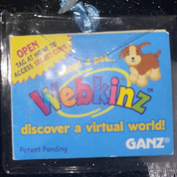 WEBKINZ Ganz PANDA black/white HM111 Hang/But tag no code stuffed animal plush - Picture 8 of 10